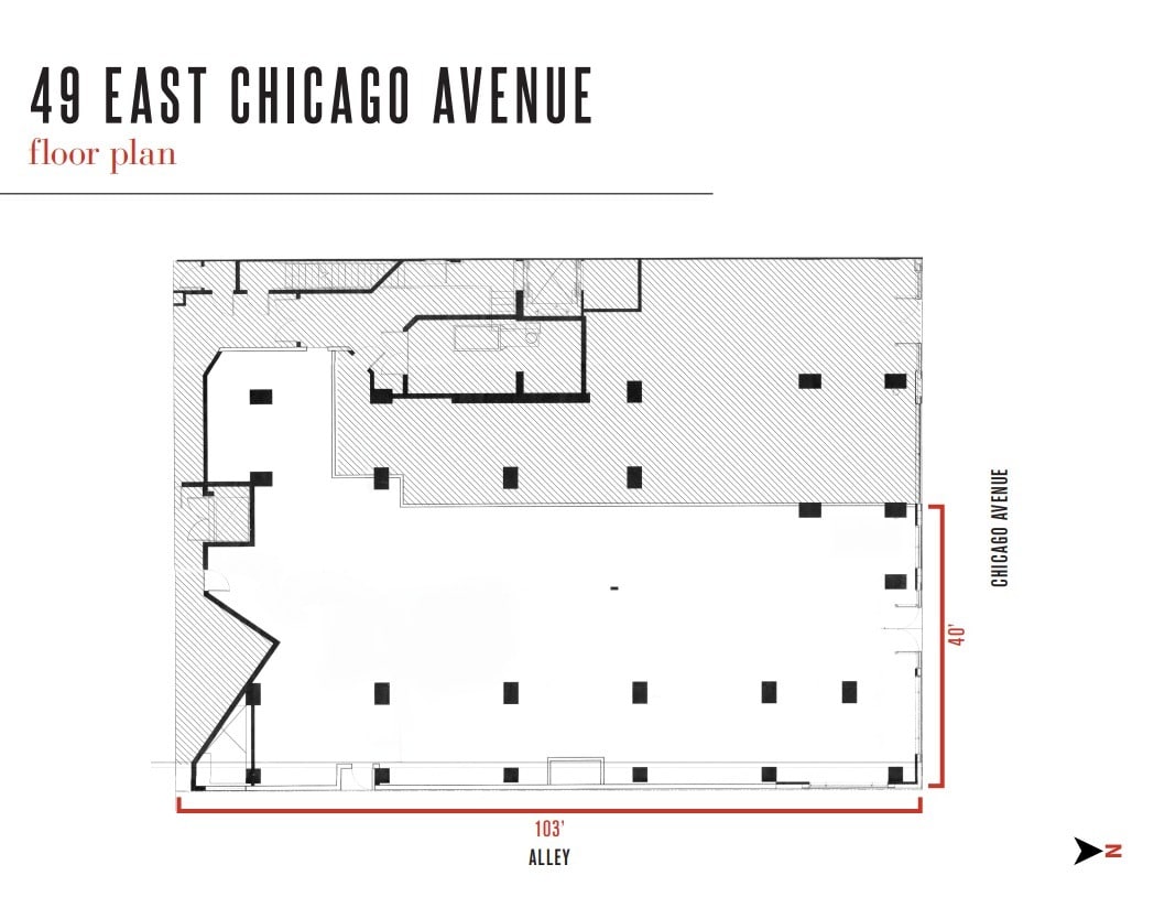 747 N Wabash Ave, Chicago, IL for lease Floor Plan- Image 1 of 1