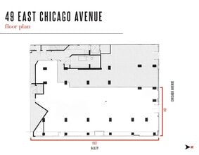 747 N Wabash Ave, Chicago, IL for lease Floor Plan- Image 1 of 1