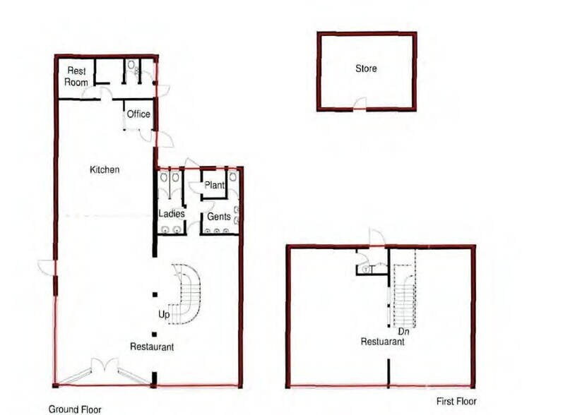 4-5 Station Parade, Newquay à louer - Plan d’étage - Image 3 de 3