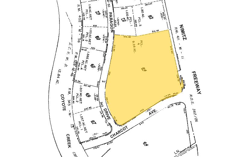 2142-2156 Paragon Dr, San Jose, CA à louer - Plan cadastral - Image 2 de 4