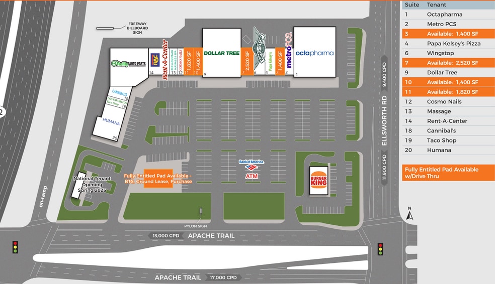 9124 E Apache Trl, Mesa, AZ for lease - Building Photo - Image 3 of 4