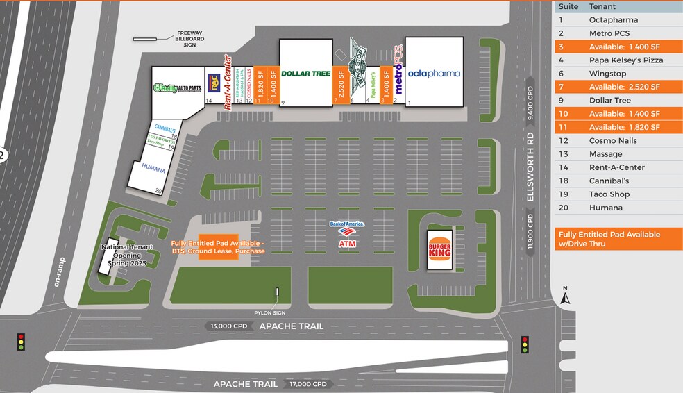 9124 E Apache Trl, Mesa, AZ à louer - Photo du bâtiment - Image 3 de 4