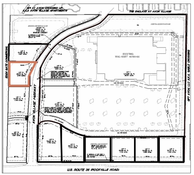 9500 E US Highway 36, Avon, IN à vendre - Plan de site - Image 1 de 1