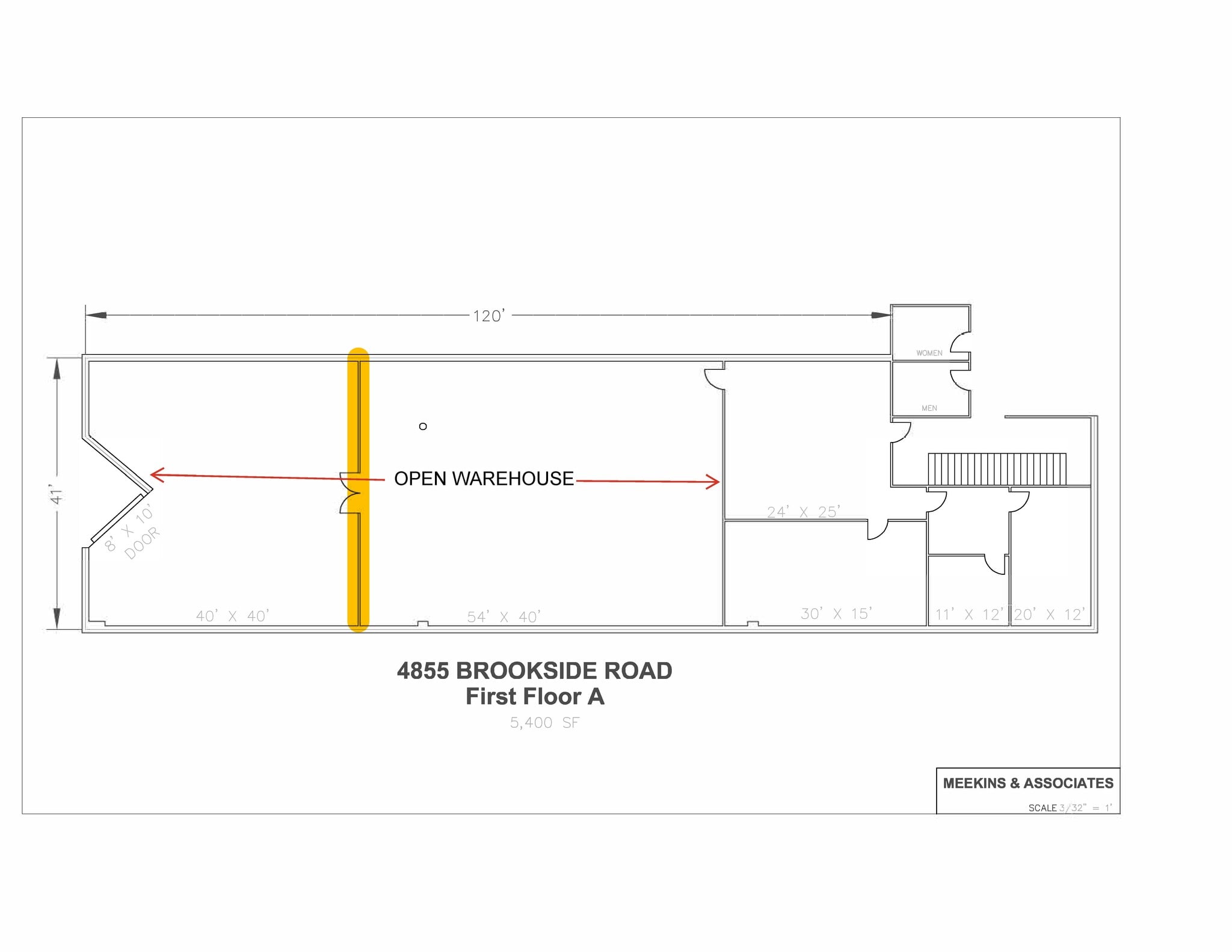 4855 Brookside Ct, Norfolk, VA for lease Floor Plan- Image 1 of 1