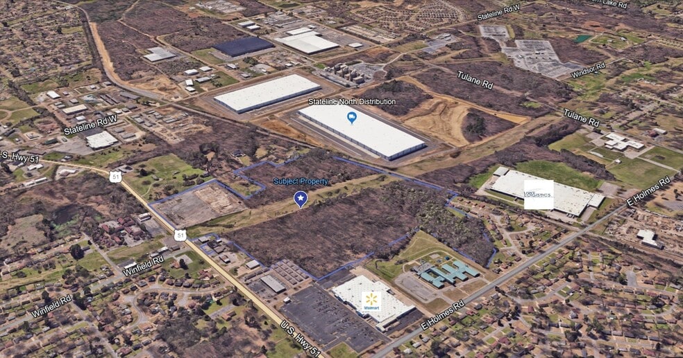 0 Elvis Presley, Memphis, TN for sale - Aerial - Image 1 of 10