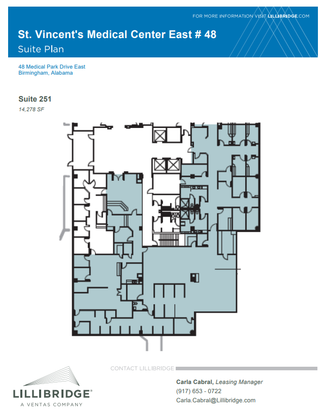 46-52 Medical Park Dr E, Birmingham, AL à louer Plan d  tage- Image 1 de 1