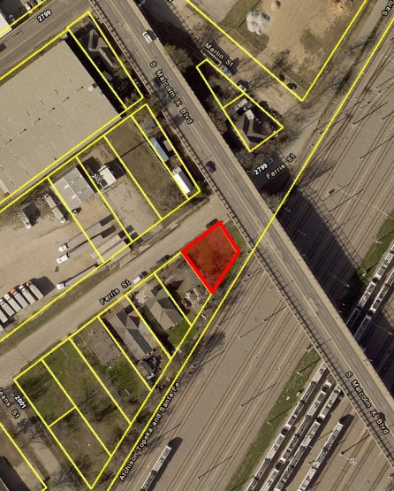 2722 Ferris St, Dallas, TX for sale Plat Map- Image 1 of 2