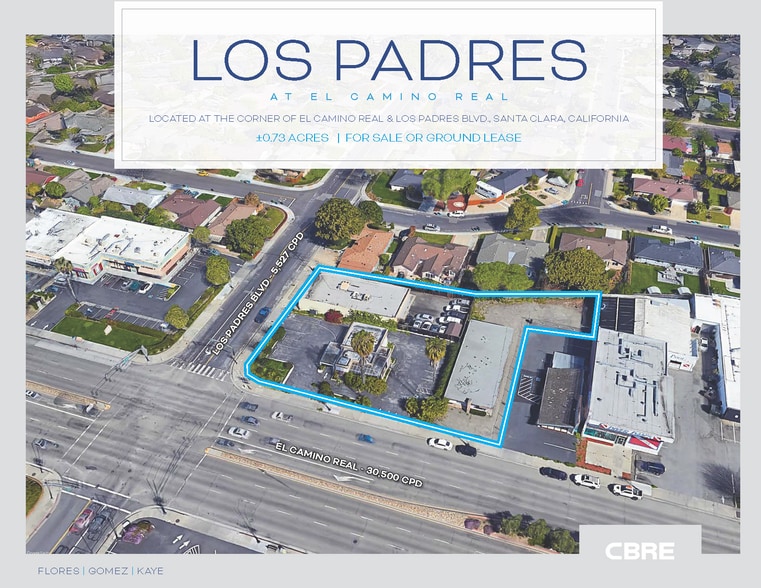 1625 Los Padres Blvd, Santa Clara, CA for sale - Primary Photo - Image 1 of 5