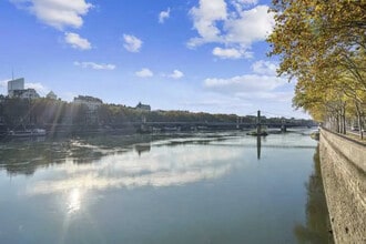 Lyon, RHO - AERIAL map view