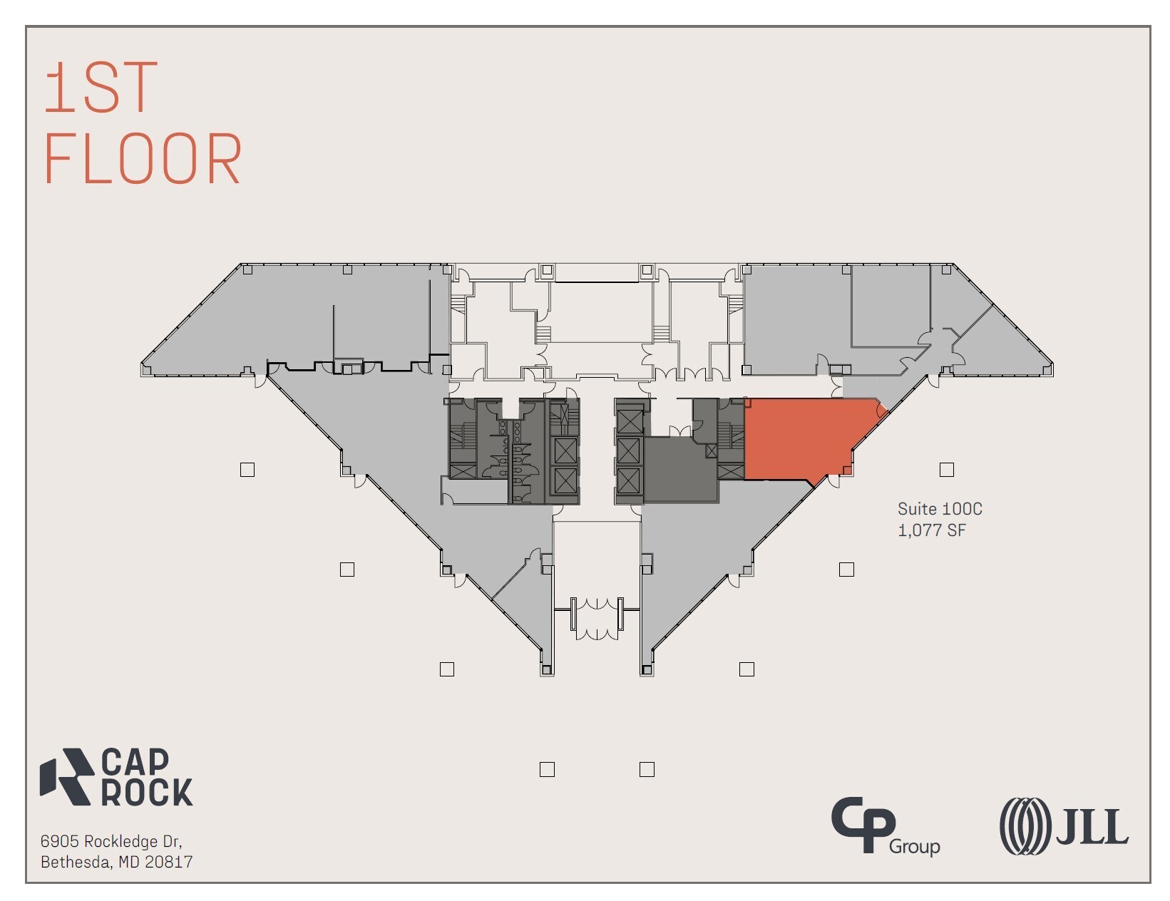 6903 Rockledge Dr, Bethesda, MD for lease Floor Plan- Image 1 of 1