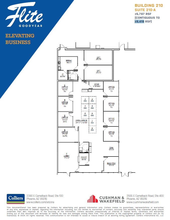 1300 S Litchfield Rd, Goodyear, AZ à louer Plan d  tage- Image 1 de 1