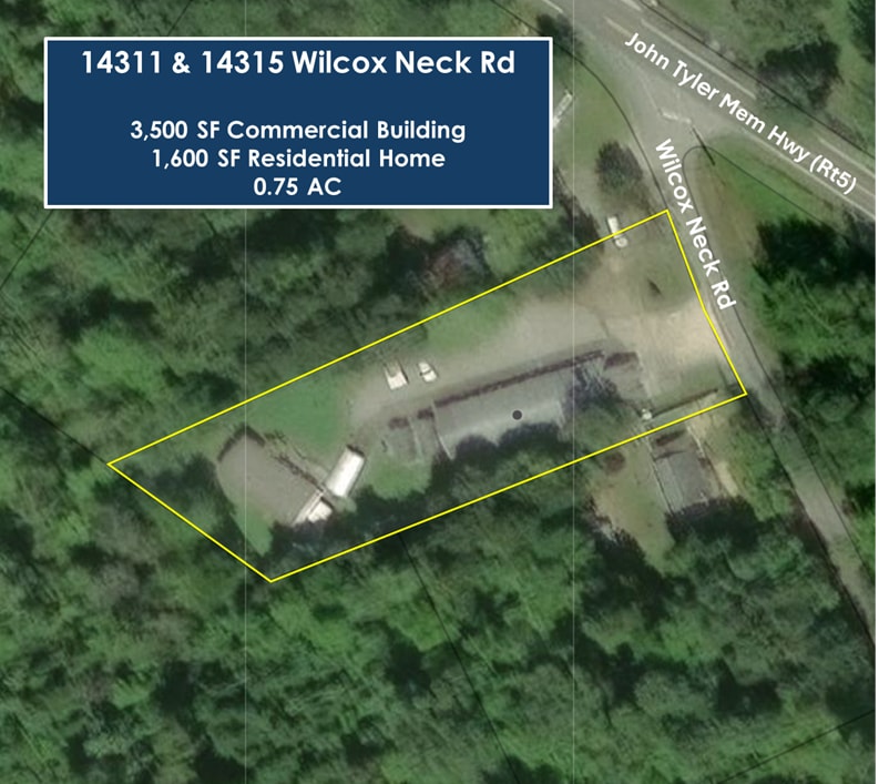 14311 and 14315 Wilcox Neck Rd portfolio of 2 properties for sale on LoopNet.ca Site Plan- Image 1 of 15