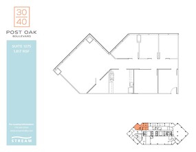 3040 Post Oak Blvd, Houston, TX for lease Floor Plan- Image 1 of 1