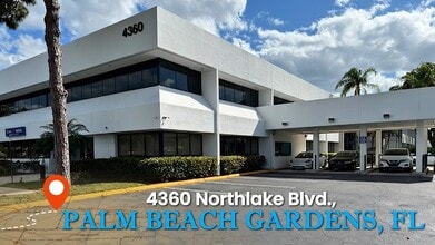 4360 Northlake Blvd, Palm Beach Gardens, FL à louer - Vidéo sur l’inscription commerciale 