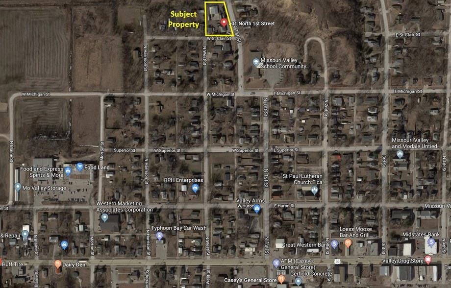 501 N 1st St, Missouri Valley, IA for sale - Aerial - Image 3 of 19