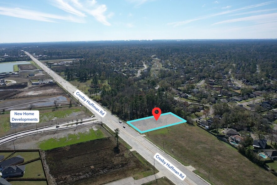 17661 Crosby Huffman Rd, Crosby, TX à vendre - Aérien - Image 3 de 5