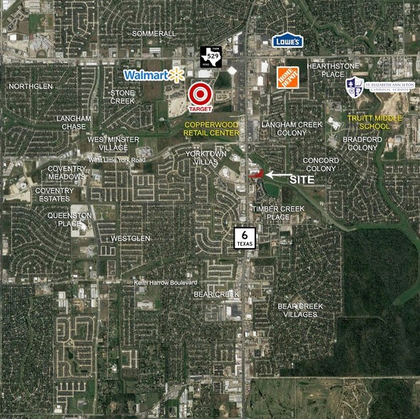 5906 Highway 6, Houston, TX à vendre - Aérien - Image 2 de 2