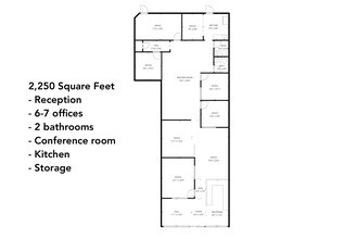 990 Village Sq, Tomball, TX for lease Floor Plan- Image 1 of 1