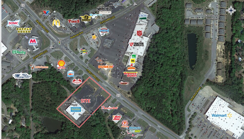 1206 S Us Highway 231, Ozark, AL à louer - Aérien - Image 3 de 4