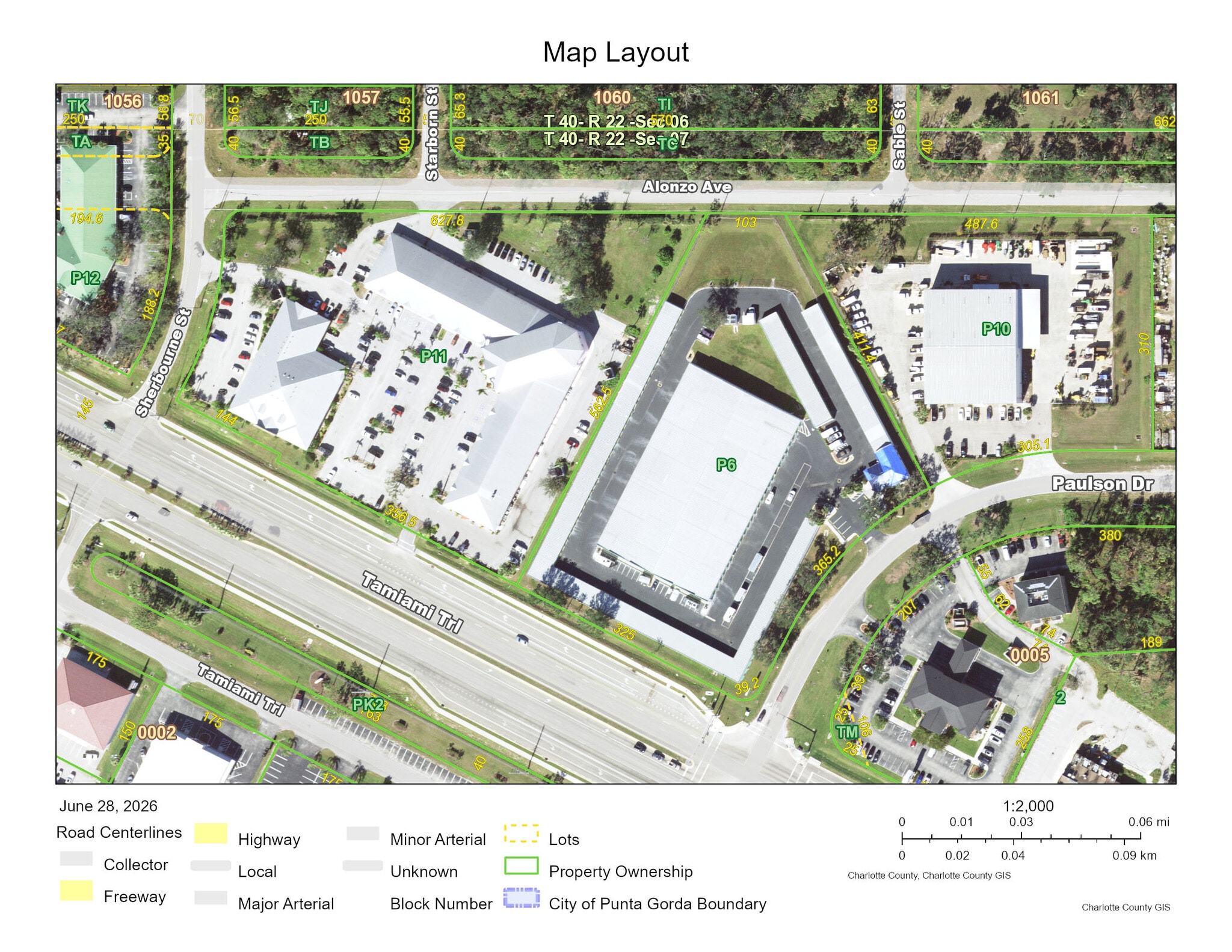 1000-1032 Tamiami Trl, Port Charlotte, FL for lease Aerial- Image 1 of 10