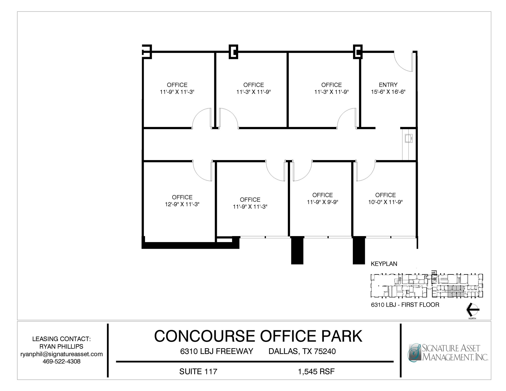 6350 LBJ Fwy, Dallas, TX for lease Floor Plan- Image 1 of 1