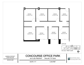 6350 LBJ Fwy, Dallas, TX for lease Floor Plan- Image 1 of 1