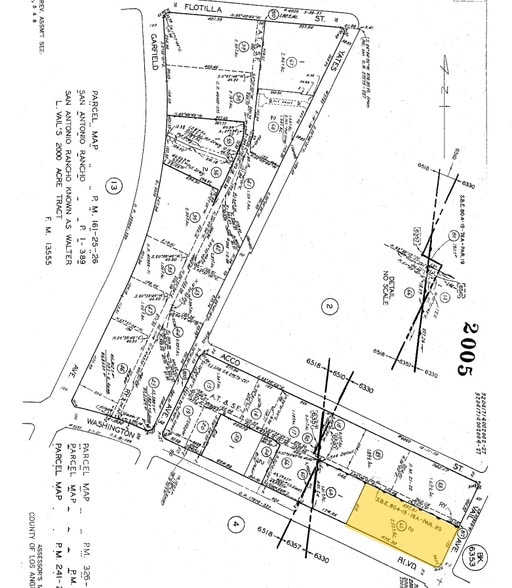 6909 E Washington Blvd, Montebello, CA for lease - Plat Map - Image 2 of 5