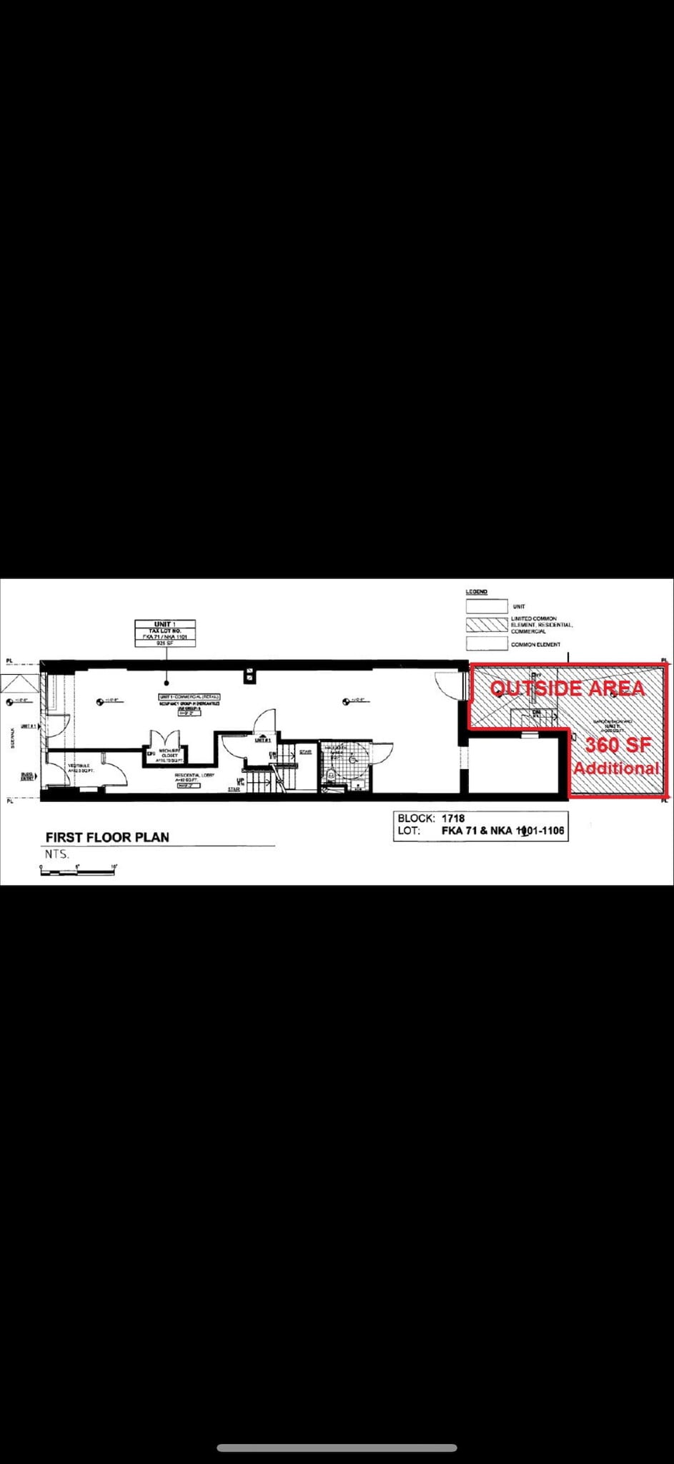 192 Lenox Ave, New York, NY à louer Plan d’étage- Image 1 de 2
