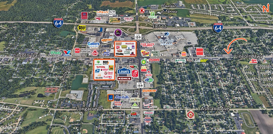 815 Lincoln Hwy, Fairview Heights, IL for lease - Building Photo - Image 2 of 3