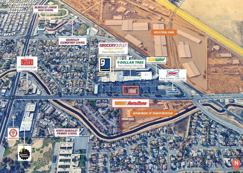 1125 Olive Dr, Bakersfield, CA à vendre - Photo du bâtiment - Image 3 de 3