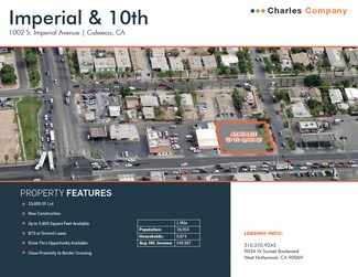Plus de détails pour 1002 S Imperial Ave, Calexico, CA - Commerce de détail à louer