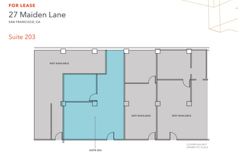 27 Maiden Ln, San Francisco, CA à louer Plan d  tage- Image 1 de 3