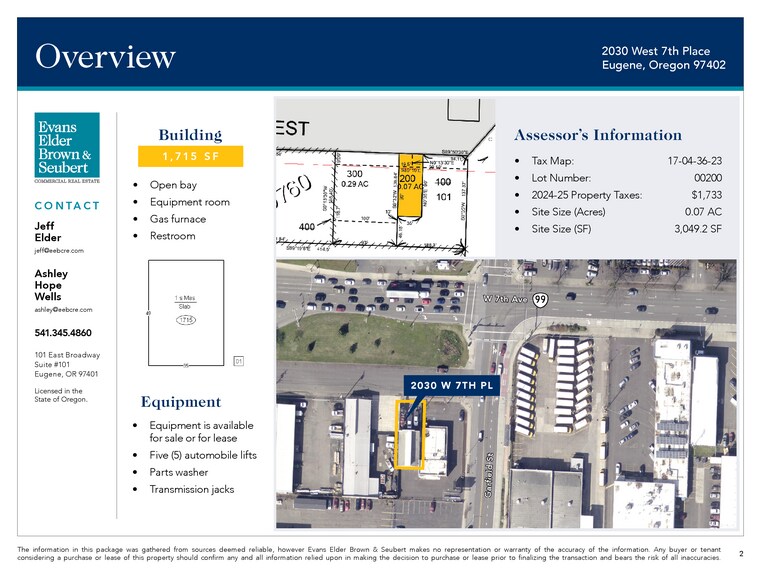 2030 W 7th Pl, Eugene, OR à vendre - Photo du bâtiment - Image 3 de 7