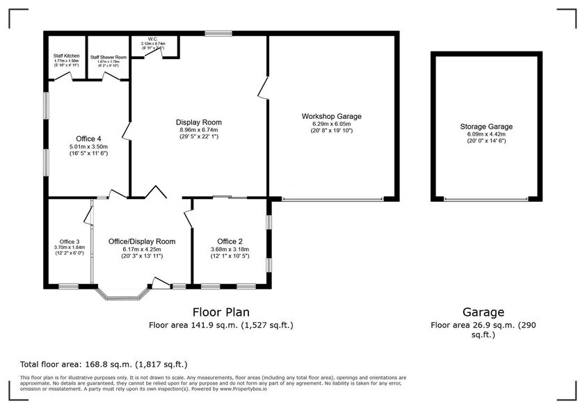 13 Garford Rd, Rhyl à vendre - Plan d’étage - Image 2 de 5