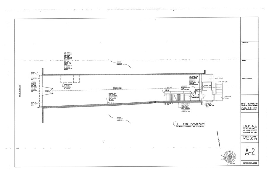 102 Main St, Sag Harbor, NY à louer - Plan de site - Image 1 de 7