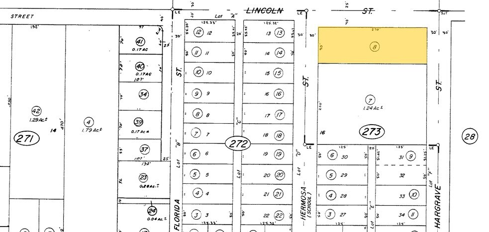 420 S Hermosa Ave, Banning, CA for sale - Plat Map - Image 2 of 5