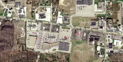 6600 N Ridge Rd, Madison, OH - AERIAL  map view
