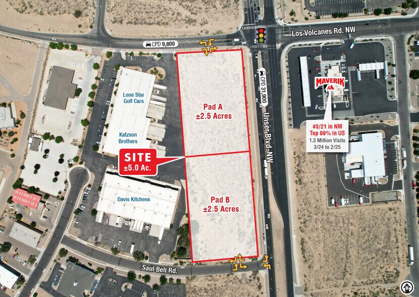 Unser Blvd, Albuquerque, NM à vendre - Photo du bâtiment - Image 2 de 3