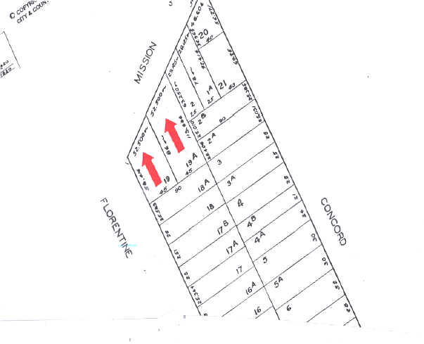 5425 Mission St, San Francisco, CA for sale Plat Map- Image 1 of 1