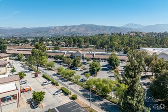 186 Village Ct, San Dimas, CA - Aerial  map view