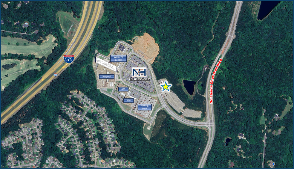 Northside Cherokee - MOB III, Canton, GA à louer - Photo du bâtiment - Image 2 de 2