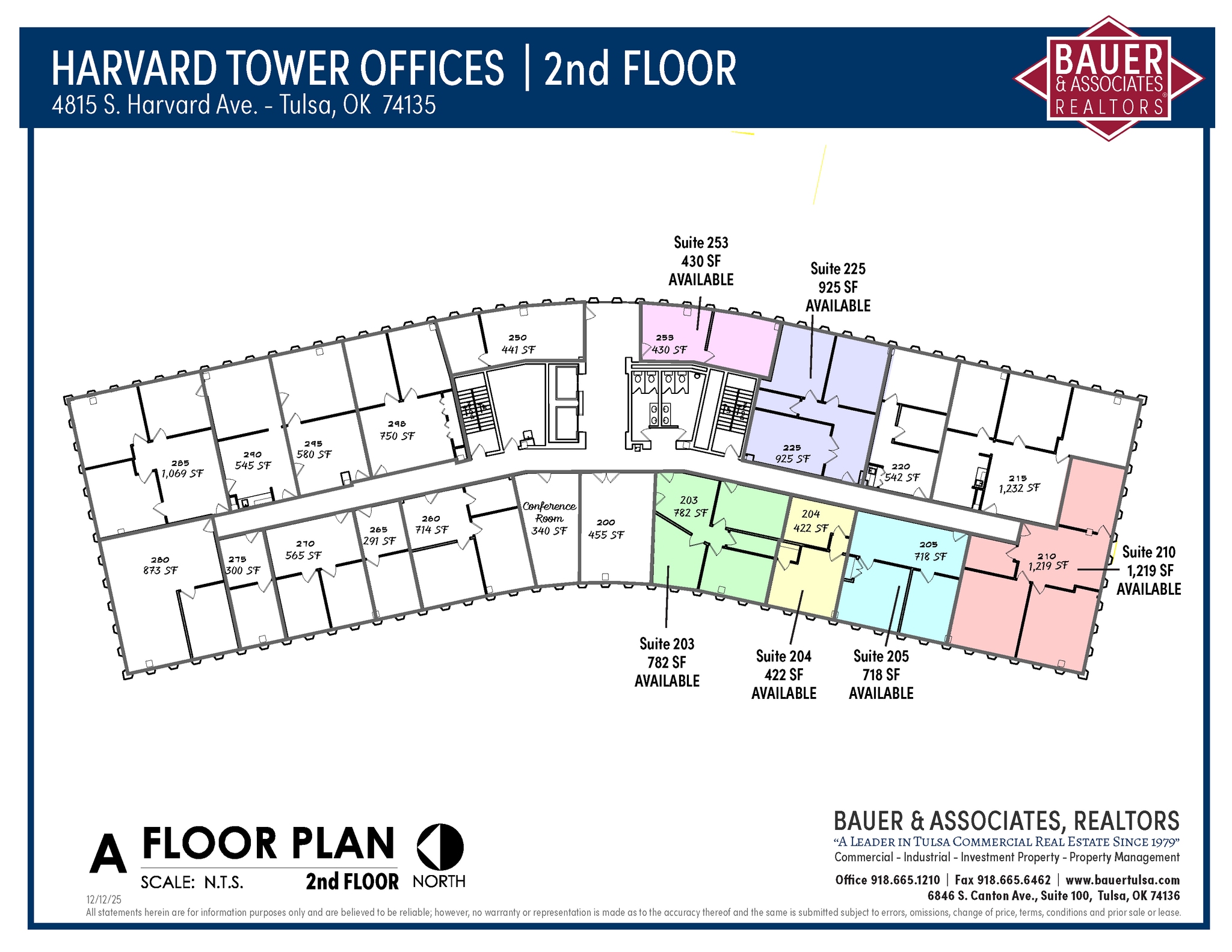 4815 S Harvard Ave, Tulsa, OK à louer Plan de site- Image 1 de 1