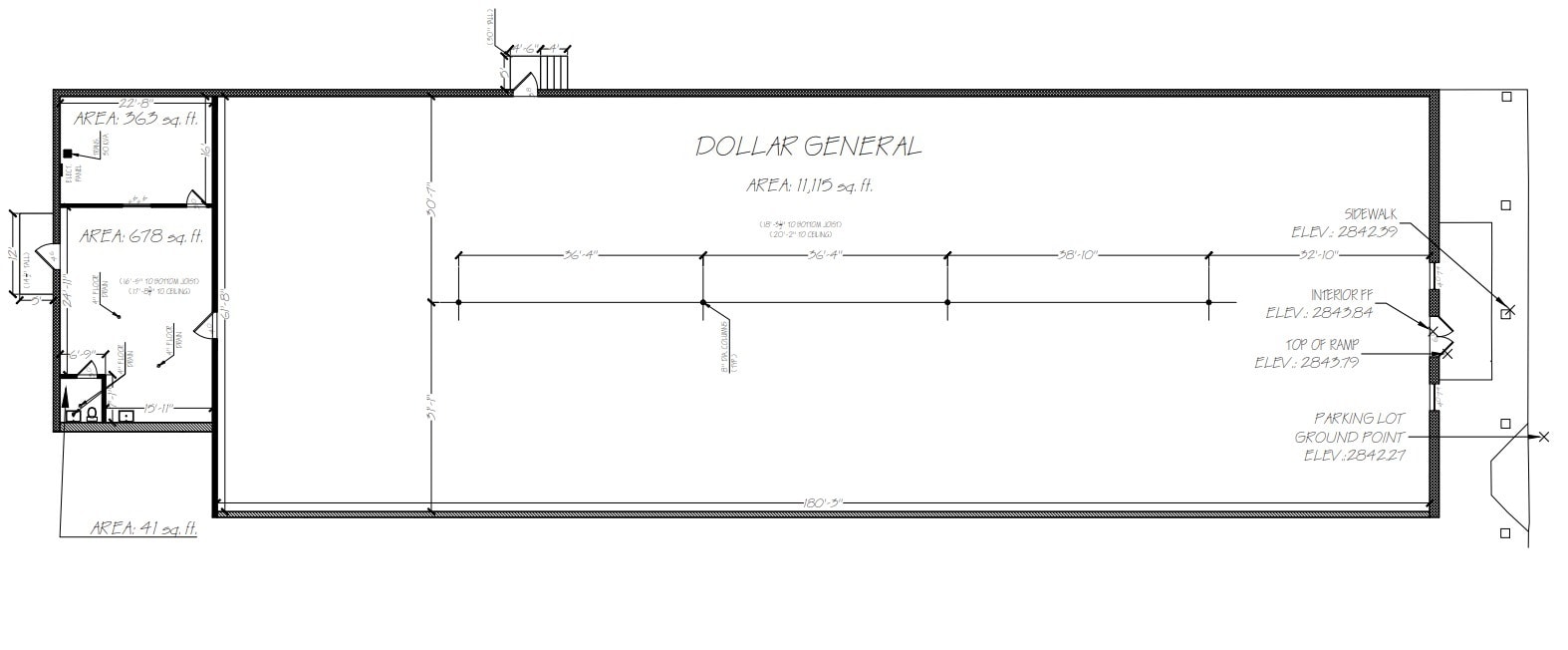 1505-1601 Kansas Ave, Liberal, KS à louer Plan d’étage- Image 1 de 1