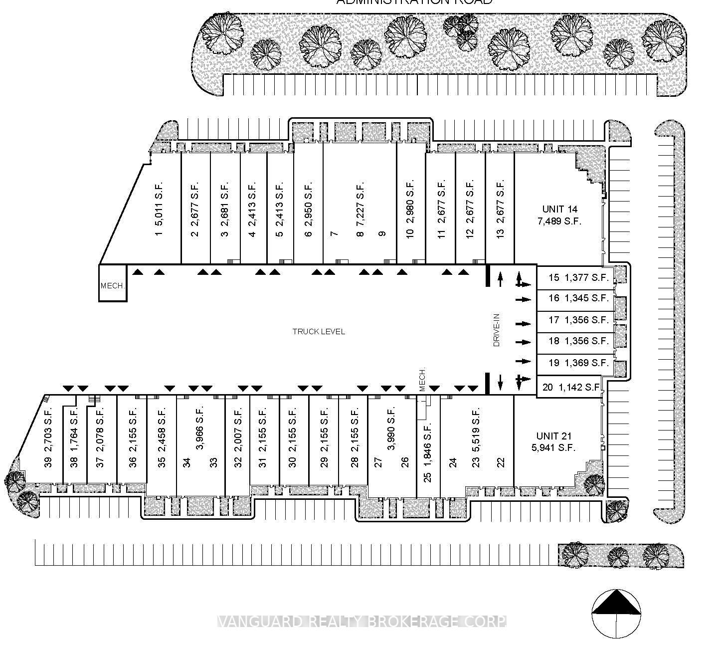 55 Administration Rd, Concord, ON for lease Floor Plan- Image 1 of 1