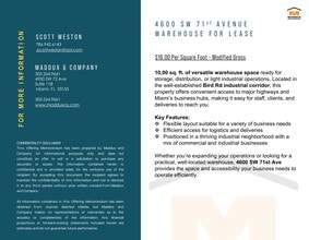 4600-4618 SW 71st Ave, Miami, FL à louer Photo intérieure- Image 2 de 5