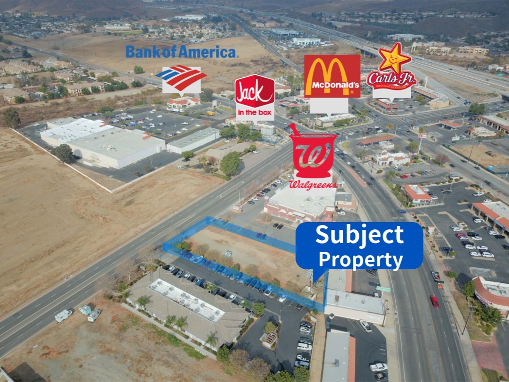 417 Diamond Dr, Lake Elsinore, CA for lease Aerial- Image 1 of 10
