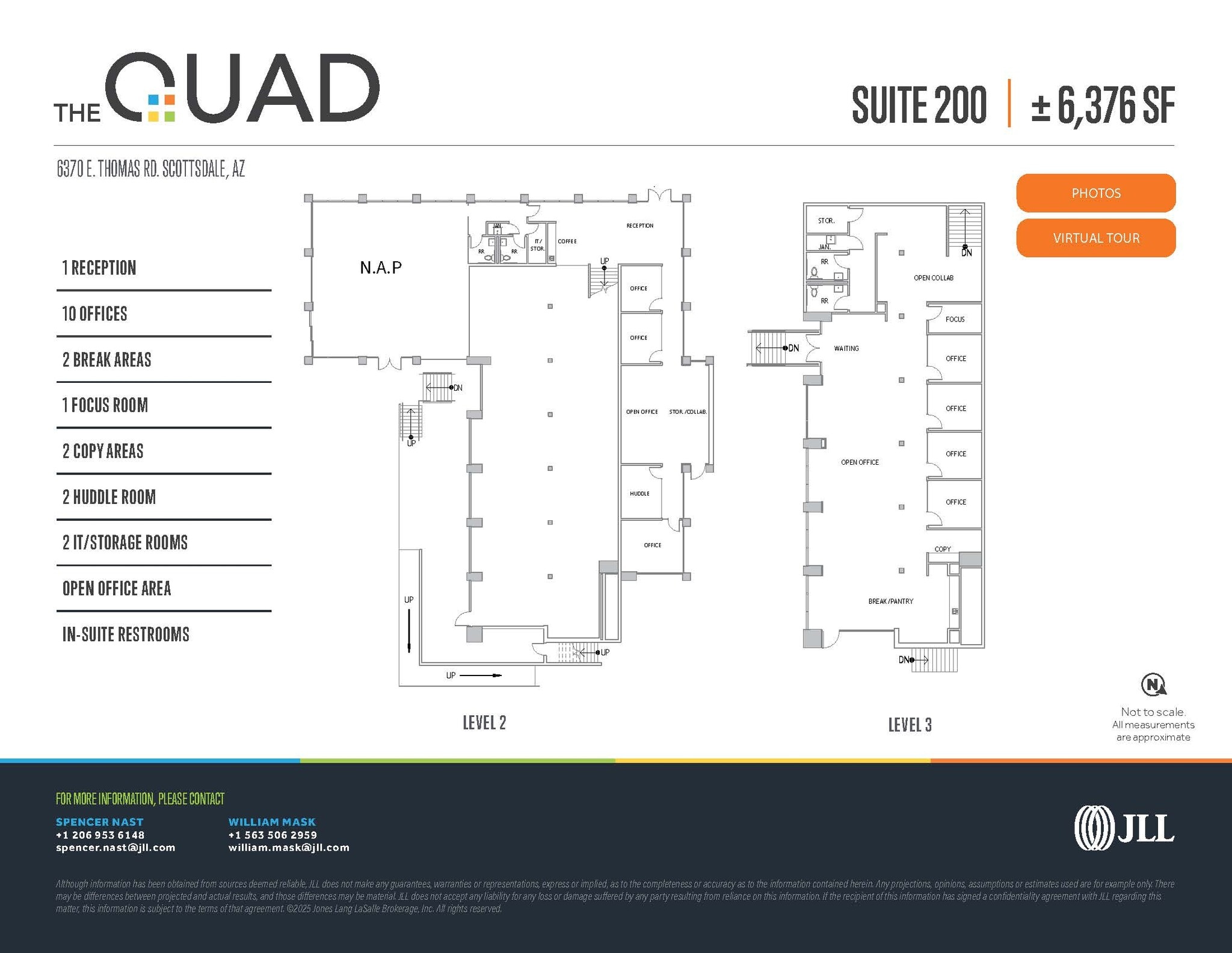 6320 E Thomas Rd, Scottsdale, AZ for lease Floor Plan- Image 1 of 10