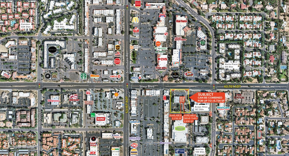 7337 E Shea Blvd, Scottsdale, AZ for lease - Building Photo - Image 3 of 6