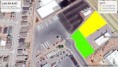 287 S Darrington Rd, El Paso, TX - AERIAL  map view