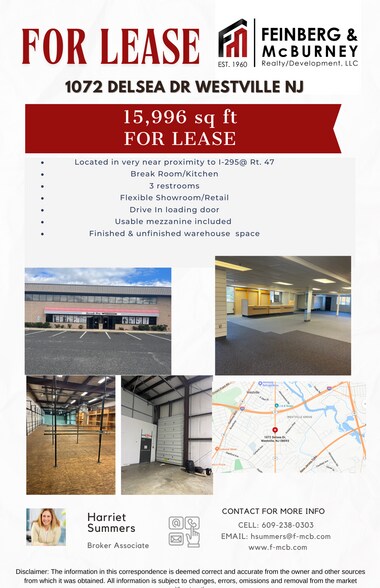 1075 Delsea Dr, Westville, NJ à louer - Photo du bâtiment - Image 3 de 9